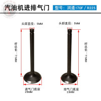 适用于润通汽油增程器无人机发电机配件微耕机R 170F进排气门