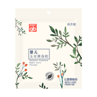 gb婴儿玉米爽身粉70g*5包 儿童护肤用品宝宝痱子粉便携袋装