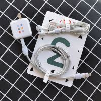 小花花(电镀银) VIVO u3x数据线保护套X21/X20/X9/X9SPLUS手机充电器保护线缠绕绳