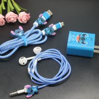 史迪仔 五件套 华为手机P30pro/p40pro mate30数据线保护套荣耀V30充电器保护线