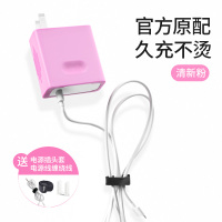 清新粉-华为笔记本电源保护套 华为笔记本电脑配件充电器保护套d15数据线13收纳盒包荣耀16.1电源硅胶软壳防摔防刮充电