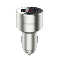 标配 C2汽车车载蓝牙mp3播放器接收器AUX手机免提U盘快充usb充电器