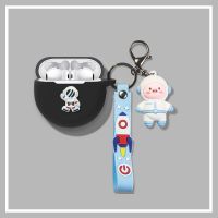 黑色哈喽宇航员+太空小猪 华为freebuds3耳机保护套可爱软壳华为3耳机三代耳机套卡通创意