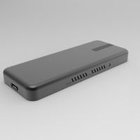 ngff JMS716芯片黑色 USB3.1 SSD移动固态硬盘盒NGFF协议转Type-C转接m2 传输10Gbps