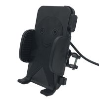 方向把固定 不带充电 自行车摩托车电瓶电动车手机架导航支架可充电防震骑手送外卖专用
