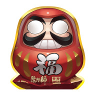 随机达摩1个 拆袋不退不换 阴阳师周边达摩盲盒蛋茨球叠叠乐公仔手办娃娃盲袋桌面小摆件