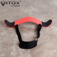 红色 二头肌训练板曲臂器托架腹肌板手臂前臂训练器举托板杠铃弯举板