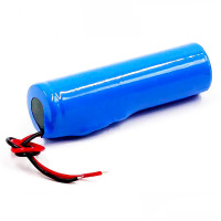 单节3.7V 1200mAh 直供单节带线18650锂电池3.7V 1200mah蓝牙音箱电动玩具电池