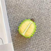 绿色榴莲 全包硅胶保护器数据线保护套可爱安卓热缩管快充电器线耳机绕线器