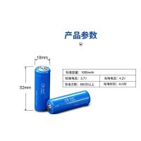 18490 1000mah 1节 雅格5617/5629换配件18490锂电18650电蚊拍台灯336手电专用锂电池