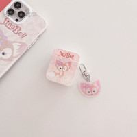 airpods 1.2代 粉色 玲娜贝儿适用苹果耳机套AirPods3保护套1.2代壳pro可爱粉狐狸吊坠