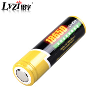 平头18650电池 18650锂电池3.7V电筒4.2大容量充电平头动力带保护板强光手电电池