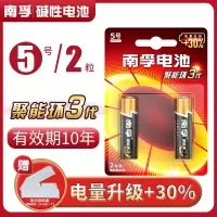 5号2粒 电池 碱性电池儿童玩具电池遥控器干电池鼠标