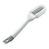 软毛鞋刷(白色) 鞋刷子不伤鞋清洁多功能洗鞋专用刷家用长柄板刷涮子软毛刷子鞋刷