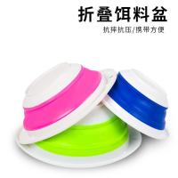 小号(23cm)1个 开饵盆三件套黑坑大号加厚折叠户外饵料盆钓鱼饵不沾便携式拌饵盆
