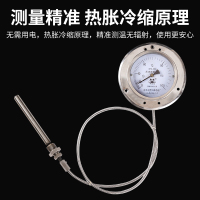 支持定做 WTZ-全不锈钢压力式温度计工业锅炉高精度远传油温染缸测温仪