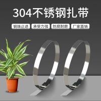 宽度4.6mm[304材质] 长度10厘米(50根一包) 304不锈钢船舶扎带自锁4.6mm电线桥架金属室外抗氧化船用束