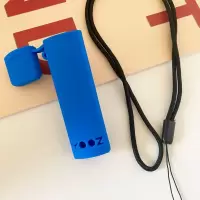 深蓝色 柚子mini光面 丫00Z柚子迷你硅胶保护套卡通防摔柚子MINI烟防尘软壳皮套挂绳链