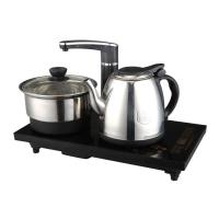 [升级款37x20]黑色半自动消毒款 全自动上水壶电热水壶家用烧水壶电磁茶具抽水壶煮茶壶电茶壶套装