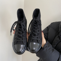 炭黑色 高帮 35 1970炭黑色高帮男女同款情侣百搭休闲款平底透气2022春季帆布鞋子