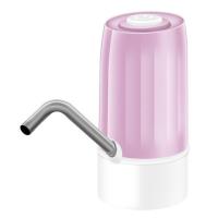 清新款特价冲量粉色 家用取水桶装水充电抽水器自动水泵饮水机抽水机自吸泵小型吸水器
