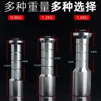 0.8公斤(仅单只) 一体式纯钢[收藏送吸汗带] 哑铃实心铁男士健身锻炼器材家用套装组合杠铃拳击空击健身房专用