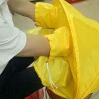 手脚熏蒸罩黄色 请注意不包含熏蒸机 全身蒸罩桑拿箱熏蒸桶机家用浴服汉蒸袍薰袋排毒满月子发汗蒸衣服