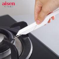 (日本AISEN煤气灶专用清洁刷子厨房用刷钢丝刷洗灶台缝隙刷去污 (日本煤气灶专用清洁刷子厨房用刷钢丝刷洗灶台缝隙刷去污