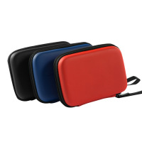 迷你款无内托普通硬壳包 颜色留言 适用于忆捷M1固态移动硬盘收纳包 WD西部数据SSD移动硬盘硬壳包