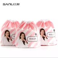 1包装(珍珠纹60抽20*20CM) 洗脸巾一次性棉柔巾擦脸巾居家干湿两用吸水不掉毛洗脸巾165G