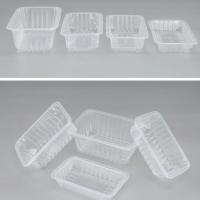 盒子样品 鸭脖包装盒卤菜鸭货打包盒一次性PP材质塑料快餐盒卤味绿团锁鲜盒