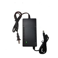 12.6V5A(不带风扇) 输出圆头DC公头 12.6V4A~10A锂电池充电器12V锂电瓶充电机60A聚合物40A通用