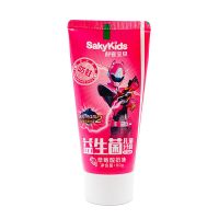 草莓酸奶味60g1支(迷你特工队) 舒客舒克儿童益生菌牙膏2-3-6-12岁含氟防蛀小学生呵护牙膏60g装