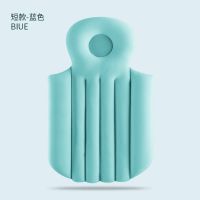 成人悬浮垫-短款-蓝色 成人洗澡盆浴盆悬浮垫大人浴床泡澡坐垫折叠浴桶浴缸靠垫家用可坐