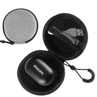 飞利浦耳机收纳包保护套 适用philips/飞利浦TAT1205真无线蓝牙耳机保护套防摔飞利浦耳机套收纳盒保护壳迷你便携