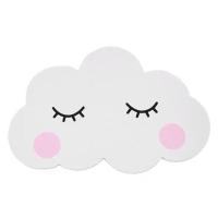腮红云朵23x15厘米 小 补洞眼墙贴遮丑补墙洞神器墙面装饰白色睫毛亚克力立体云朵儿童房