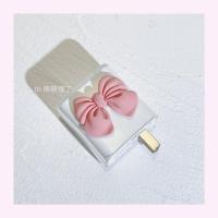 中粉蝴蝶充电器透明套66w 适用华为66w充电器保护套Mate40pro手机Nova8荣耀50充电线Magic3