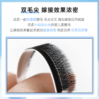 y型婴儿直编织款嫁接睫毛开花yy种植一秒交叉爱情网自然浓密超软