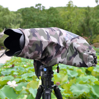 迷彩 照相机防尘罩单反相机防雨罩摄影遮雨沙漠防水保护套雨衣5D470200