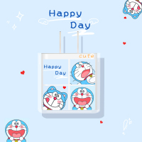 相框哆啦[单壳] 苹果13数据线保护套ipad2020快充专用iphone11promax充电线防折断保护头20w可爱装