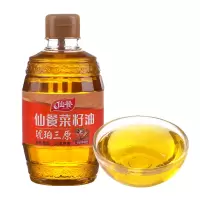 非转基因压榨食用油500ml菜籽油农家自榨小瓶菜籽油四川菜油