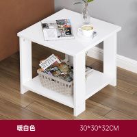 白色30*30*32 床头柜卧室家用小户型置物架床边小柜子经济型储物柜多功能收纳柜