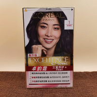 (1-自然黑色) 卓韵霜护发染发霜#3自然深棕色遮白发植物染发膏染发剂