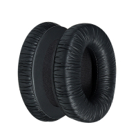 黑色皱皮一对 森海塞尔PC151 PC166 PC330 PC333d hd205耳机套 海绵套耳罩 耳套