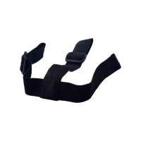 (发1条) 黑色带子 led头灯带头戴式手电筒松紧带三段式矿灯弹力带子钓鱼灯带可调节