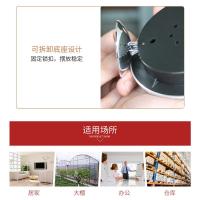 圆形蓝色 温度计室内温湿度计家用空调温度计温度湿度计