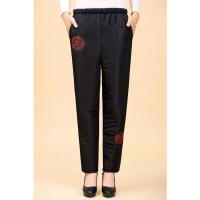 圆福 XL 2021中老年女裤加厚棉裤外穿妈妈装老年人60岁奶奶冬装70宽松裤子