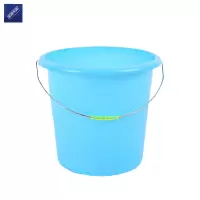 安居先森多规格加厚塑料水桶手提桶17L蓝色