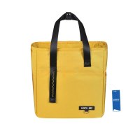 安居先森手提式加厚防水保温铝箔时尚便当包饭盒袋 RH253大号 黄色