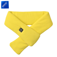 安居先森22D65防寒保暖自发热围巾USB充电 黄色(条)